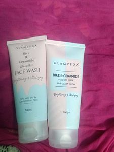 Face Wash And Peel Off Mask Combo