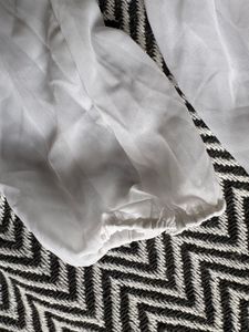 White Flowy Mini Dress