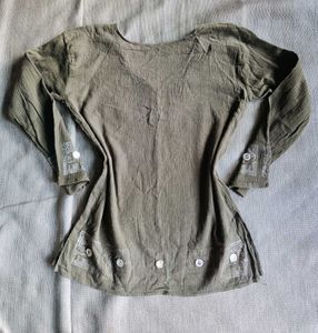 Embroidered Tunic Top