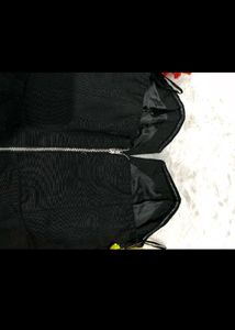 H&amp;M Conscious Black Strapless Playsuit