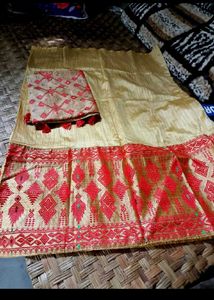 ASSAMESE MALEKHA SILK SAREE