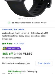 Realme Band 2... Working Condition With Box