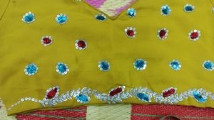 Net Olive Colour Beautiful Saree