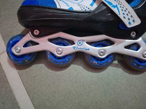 Blue Roller Skates