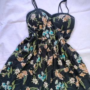 Floral Padded Dress