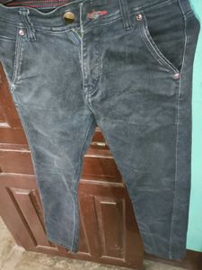 Black Wash Denim Jeans
