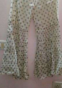 Floral Print Sharara