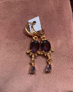 Gemstone earrings