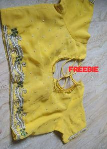 NEW BEAUTIFUL NET SAREE WITH BEAUTIFU Work