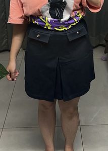Navy Mini Skort