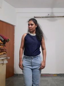 Halter Neck Designer Top For WOMEN
