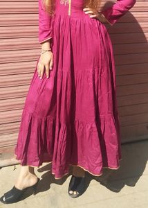 HOT PINK KURTI