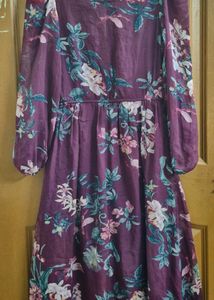 Floral Print Midi Dress