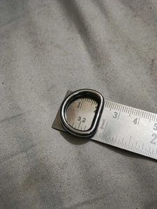 D Shape Metal Ring | Hook