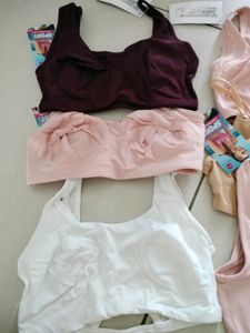 Combo Of 7 Enamor Small Size Sports Bra