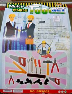 Tool set for kids new with tag (fix price)
