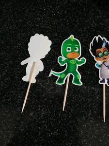 PJ Masks Cupcake Toppers
