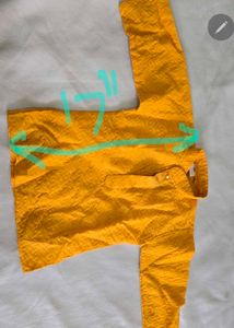 Boy's Festive Yellow Kurta Set