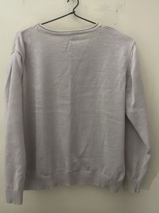 Elegant Beige Knit Sweater