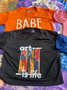 4 tshirt combo never used