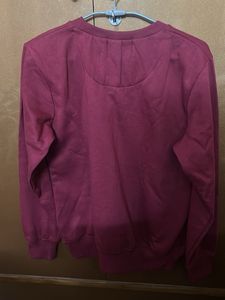 Burgundy &#34;Forever&#34; Graphic Sweatshirt