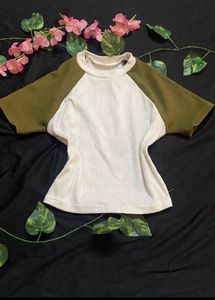 Color Block Short Sleeve T-Shirt