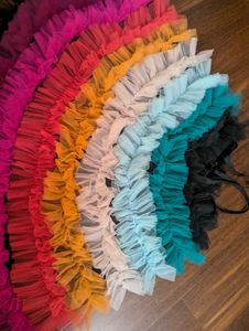 Littl Muffet rainbow Lehenga