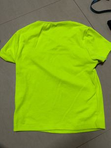 Neon Green Basic Tee