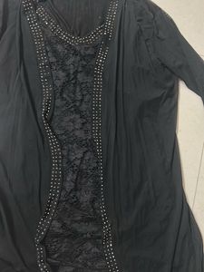 Black Laced Top