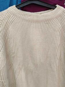 Cream Knit Pullover