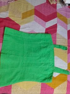 Green Button-Down Top