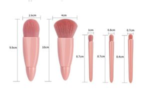 Makeup Brush Set with Mirror