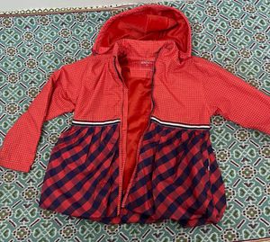 Cute Red Colour Checks With Polka dots Women’s cas
