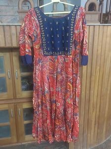 Printed Dress Size(M)