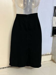 Max Branded Plus Size  Black Skirt