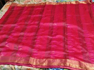 Pink Pure Kanchipuram Silk Saree