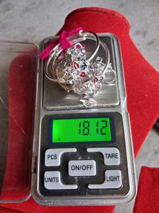 New Born Baby 5 Fingers Hand Assoceries Silver