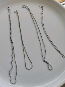 Four Silver Chain Combo