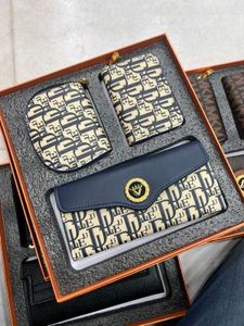 IMPORTED DESIGNER 3 PCS WALLET GIFT SET WD BOX