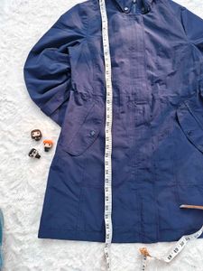 🐊 Crocodile Navy Trench Coat