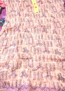 Printed Cotton Kurta