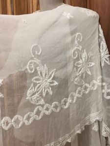 White Dupatta
