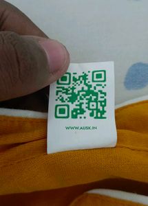 Orange Polo Full T-Shirt - Size-L