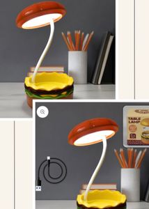 🍔 Burger Table Lamp – Light Up Your Space