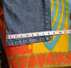 Blue Denim Cargo Pants