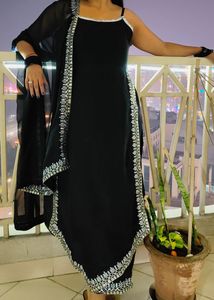 Black Naira Cut Suit