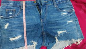 150 Rupees Denim Short Jeans