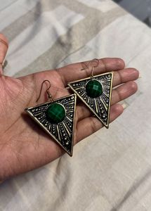 Triangle Statement Earrings