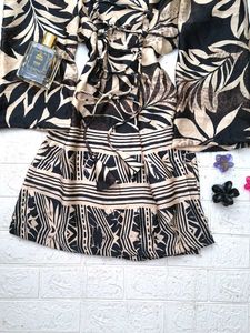 Corset Kurti &amp; Trouser Set🖤