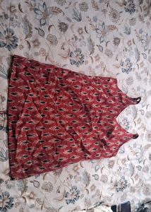 Nayo Red Short Kurti